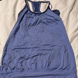 lululemon athletica Blue Tank Top